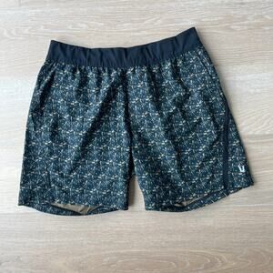 Vuori Draft Shorts Black Woodblock